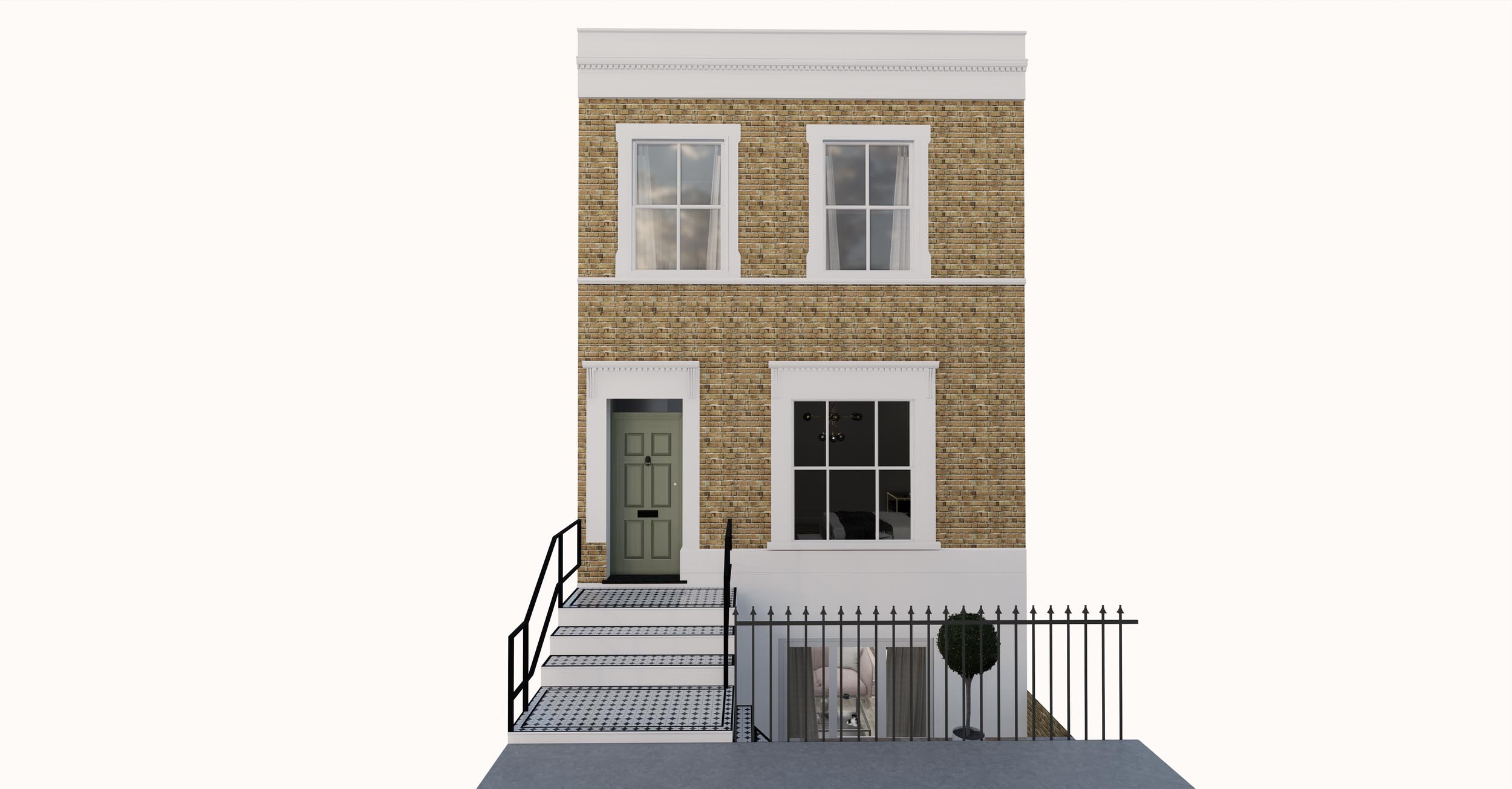 Allcroft House architectural view 2