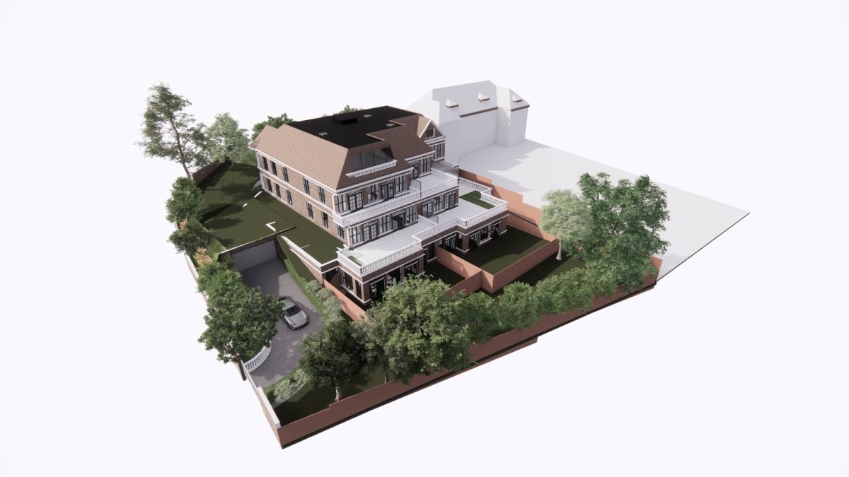 Camlet House Camlet Way detail