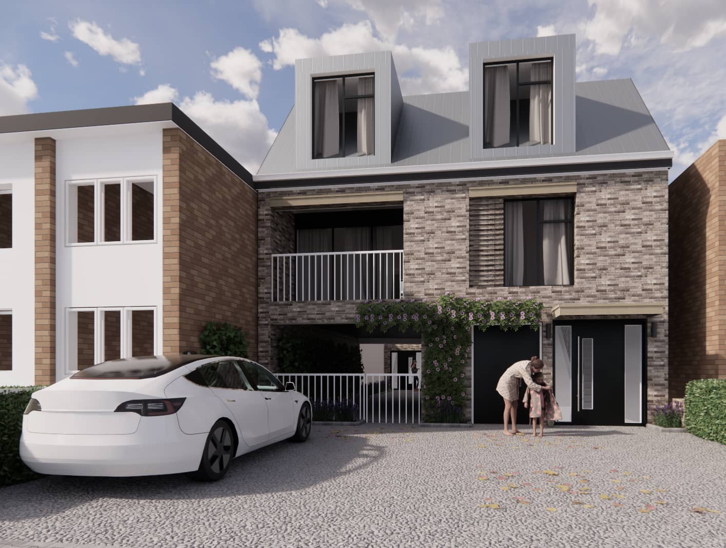 Lancaster House front exterior