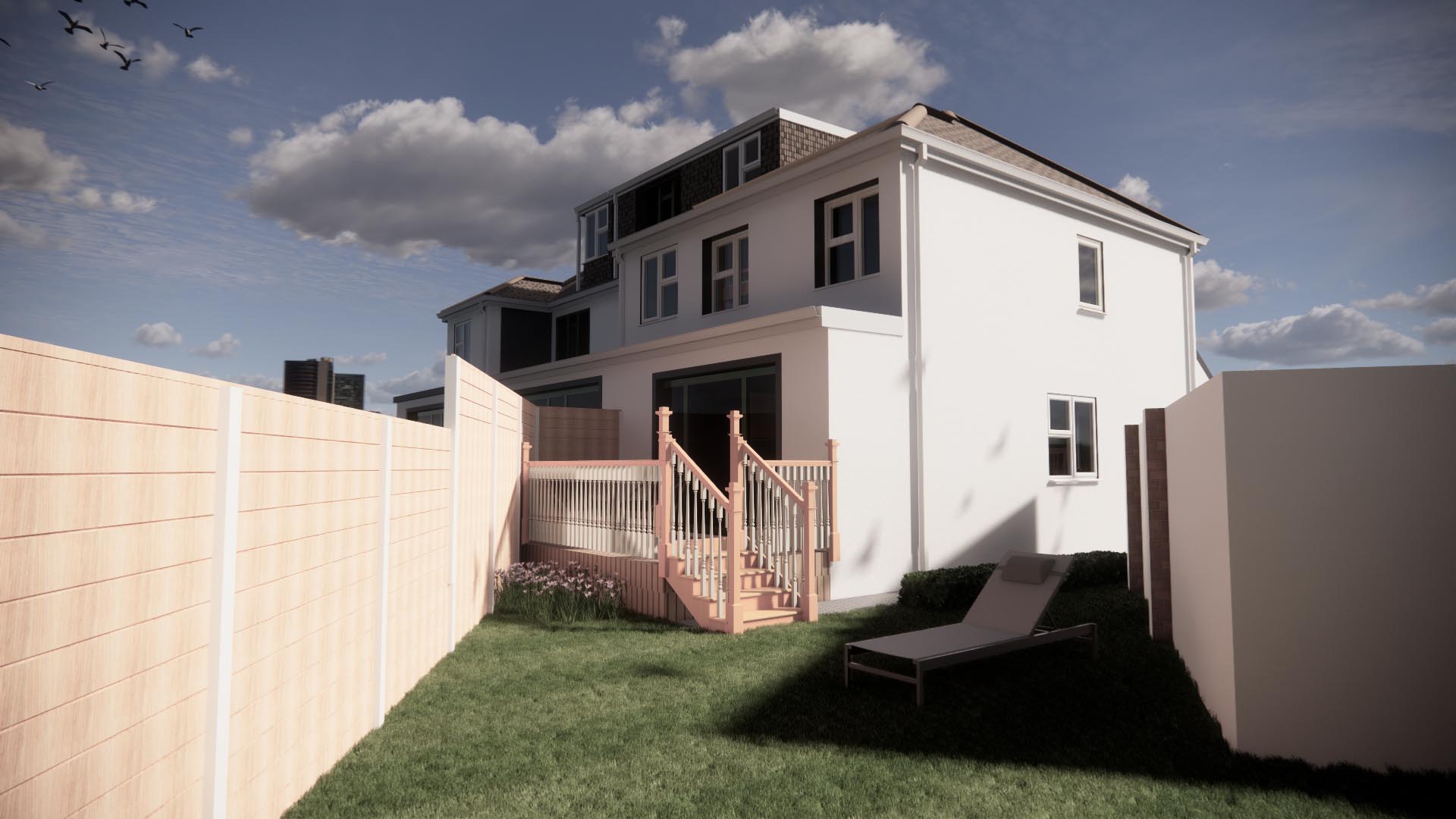 New Side House Hayes detail