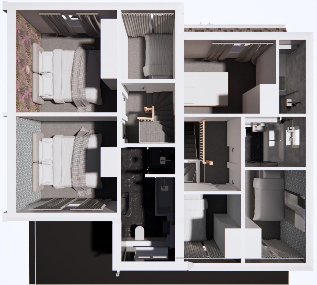 New Side House Hayes garden