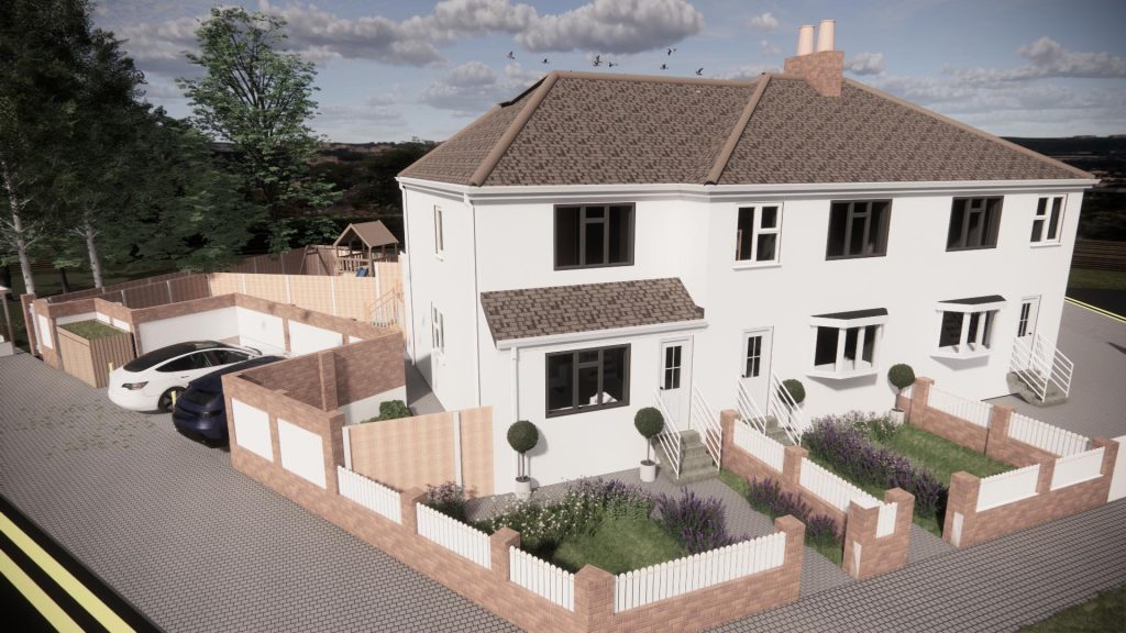 New Side House Hillingdon garden