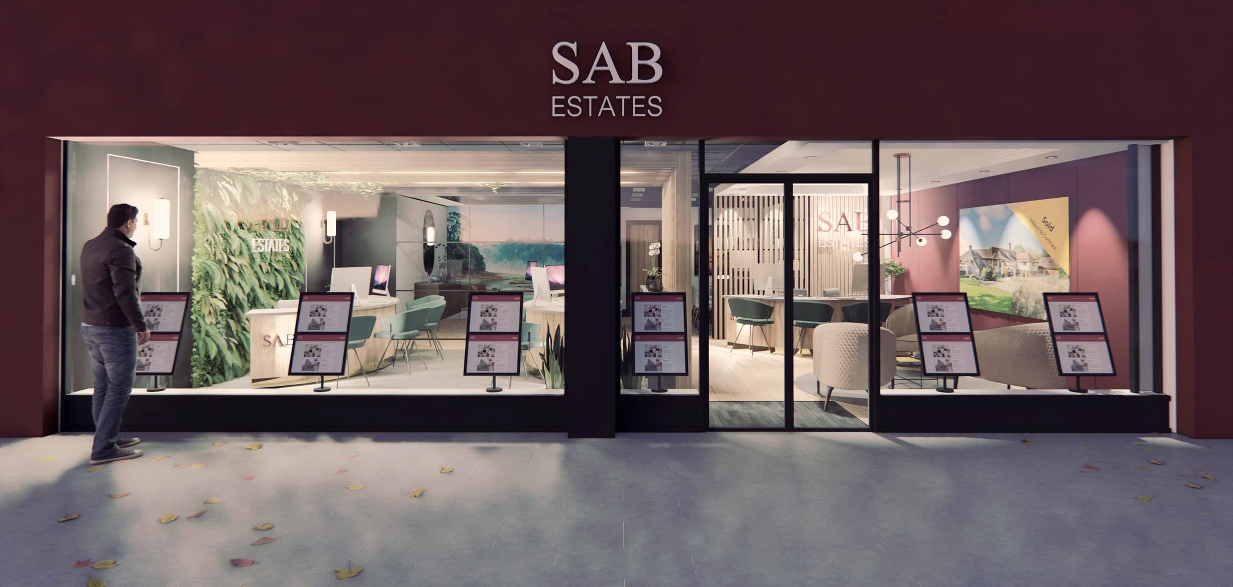 SAB Estates main view